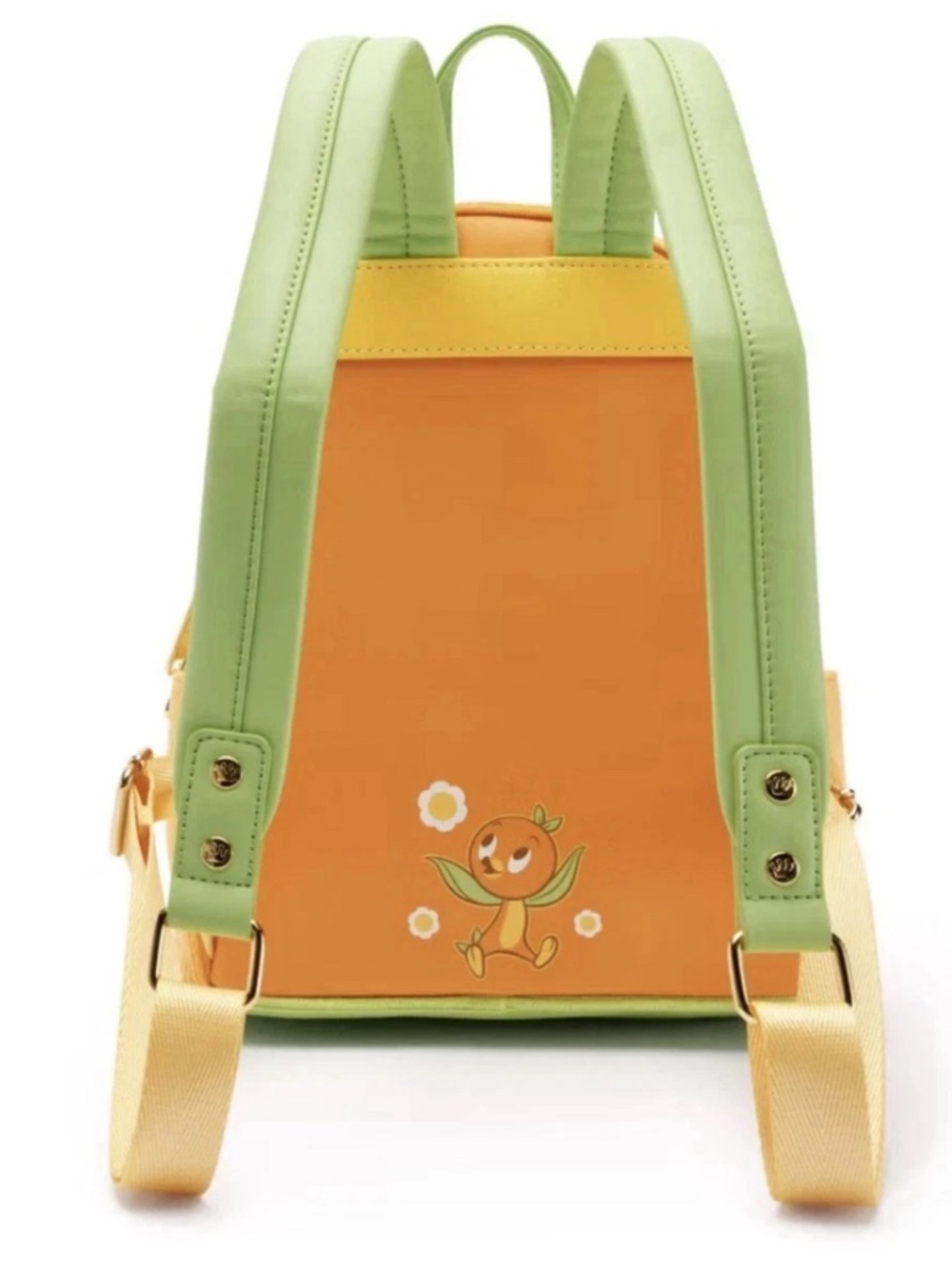 Disney Parks Orange Bird Corduroy Mini Loungefly Backpack New with tags 🍊 - Picture 2 of 11